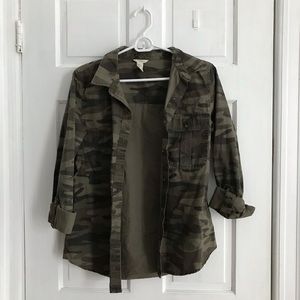 Forever 21 camouflage jacket